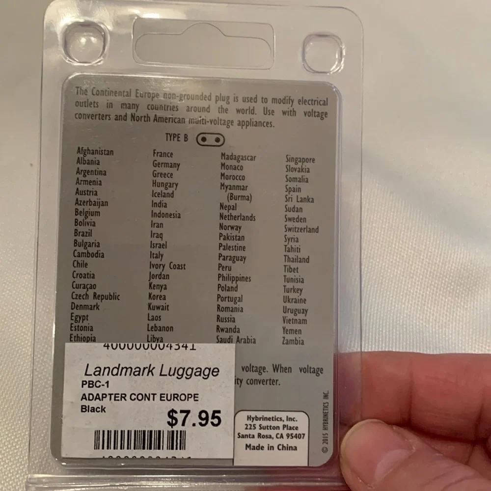 TWO International Adapters for Electronics